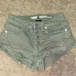 Green Short Shorts